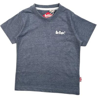 Lee Cooper , T-shirt, pojke, flicka, (4–14 år), polo, linne, skjorta, tryck, kläder, unisex, barn, sport, andas, modell GLC121210, TS S5-10A, grå, Färg: grå, 10 �r Lee Cooper , T-shirt, pojke, flicka, (4–14 år), polo, linne, skjorta, tryck, kläder, unisex, barn, sport, andas, modell GLC121210, TS S5-10A, grå, Färg: grå, 10 �r