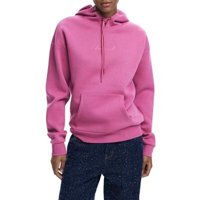 Desigual Sweat_Basic, 3191 Wild Orchid, S, Röd röd, S Desigual Sweat_Basic, 3191 Wild Orchid, S, Röd röd, S