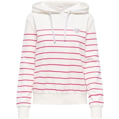 ONLY Onladelle L/S Stripe Hood SWT Noos, Molndansare, XS ONLY Onladelle L/S Stripe Hood SWT Noos, Molndansare, XS