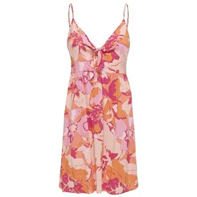 ONLY Onlnova Life Vis Jules Dress AOP, Gyllene vallmo, XL ONLY Onlnova Life Vis Jules Dress AOP, Gyllene vallmo, XL