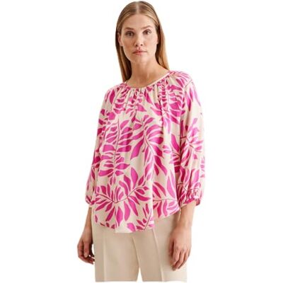 Seidensticker Sidendekal dam skjorta blus – modeblus – normal passform – rund hals – 3/4-ärm – 100% viskos, ROSA, 34 Seidensticker Sidendekal dam skjorta blus – modeblus – normal passform – rund hals – 3/4-ärm – 100% viskos, ROSA, 34