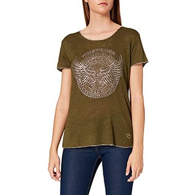 KEY LARGO Never Round T-Shirt Damer, Khaki, XL KEY LARGO Never Round T-Shirt Damer, Khaki, XL