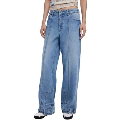 Desigual Denim_fickor, 5007, lätt tvätt, 42, Blå, 40 Desigual Denim_fickor, 5007, lätt tvätt, 42, Blå, 40