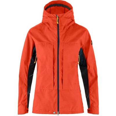 Fjällräven Dam bergdagar G-1000 jacka W, flame orange/berg blå, M, Flamma orange/fjällblå, M Fjällräven Dam bergdagar G-1000 jacka W, flame orange/berg blå, M, Flamma orange/fjällblå, M