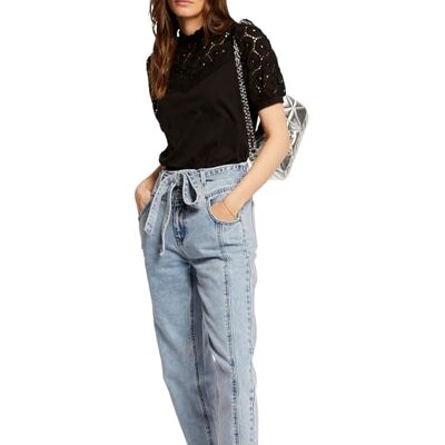 Morgan T-shirt dam, svart, XS Morgan T-shirt dam, svart, XS