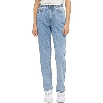 Lee elastiska Caroljeans för kvinnor, Ljus jultomte, 24W / 31L Lee elastiska Caroljeans för kvinnor, Ljus jultomte, 24W / 31L