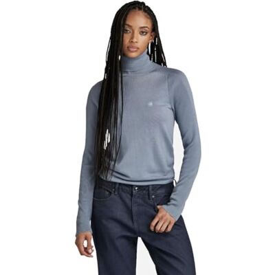 G-STAR RAW Dam Core Slim Turtle Wmn Stickas, Grå (Dim Grey D23678-b692-3885), M G-STAR RAW Dam Core Slim Turtle Wmn Stickas, Grå (Dim Grey D23678-b692-3885), M