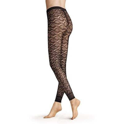 Hudson Damleggings graphic crochet Fashion 40 DEN svart 36–38, Svart 005, 36/38 SE Hudson Damleggings graphic crochet Fashion 40 DEN svart 36–38, Svart 005, 36/38 SE