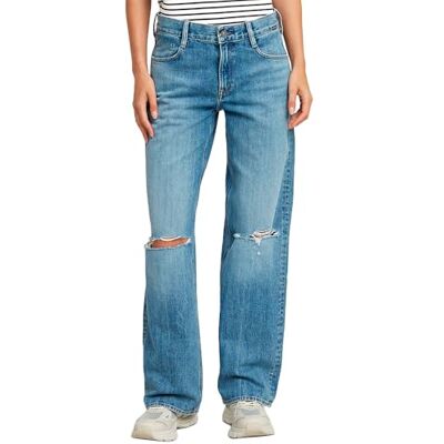 G-STAR RAW Judee low waist lösa jeans, Blå (Faded False Bay Destroyed D22889-e019-h085), 27W / 34L G-STAR RAW Judee low waist lösa jeans, Blå (Faded False Bay Destroyed D22889-e019-h085), 27W / 34L