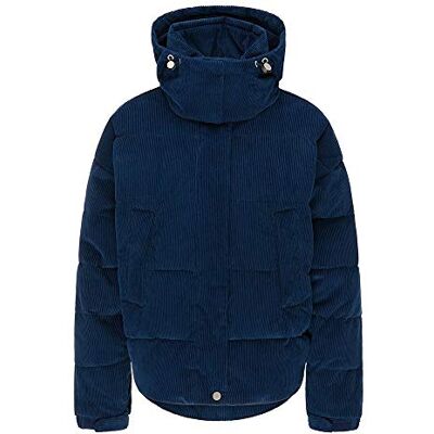 Lee Damjacka med puffer, Tvättad blå, XS Lee Damjacka med puffer, Tvättad blå, XS