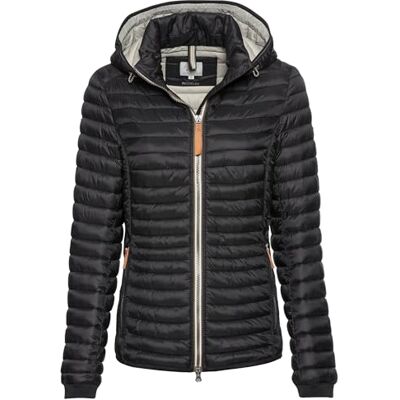camel active Lätt quiltad jacka för kvinnor av återvunnen polyamid, svart, 40 camel active Lätt quiltad jacka för kvinnor av återvunnen polyamid, svart, 40