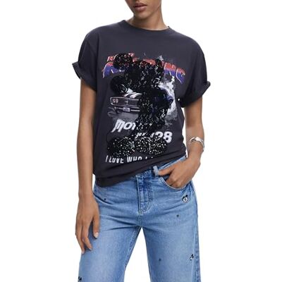 Desigual flicka, kvinnor Ts_mickey t-shirt Desigual flicka, kvinnor Ts_mickey t-shirt