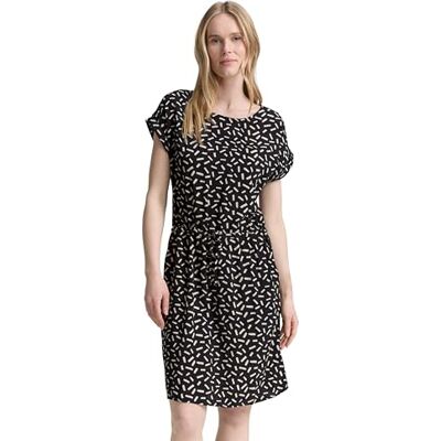 TOM TAILOR damklänning, 38311 Svart champagne Minimal, 46 TOM TAILOR damklänning, 38311 Svart champagne Minimal, 46
