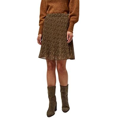 Minus Rikka shorts skirt kort kjol dam, 9338 Dark Olive Dot Print, 44 Minus Rikka shorts skirt kort kjol dam, 9338 Dark Olive Dot Print, 44