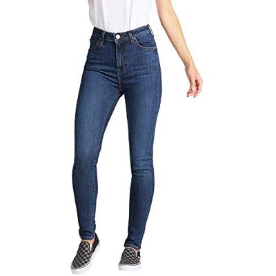 Lee dam Ivy Jeans, Bleu (Dark Hunter Hw), 25W / 33L Lee dam Ivy Jeans, Bleu (Dark Hunter Hw), 25W / 33L