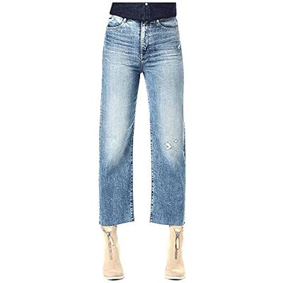 G-STAR RAW Dam Tedie Ultra hög midja raka ribbade ankeljeans, Solbleknad is dimma förstörd B767-c275, 27W x 32L G-STAR RAW Dam Tedie Ultra hög midja raka ribbade ankeljeans, Solbleknad is dimma förstörd B767-c275, 27W x 32L