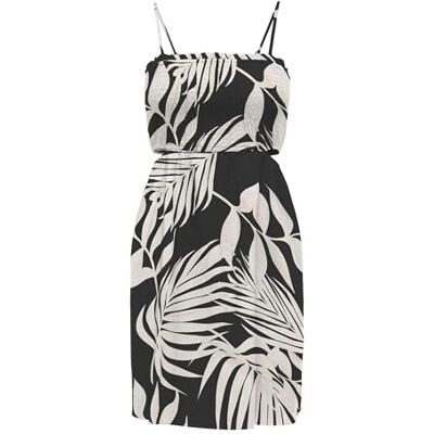 ONLY Onlnova Life Vis Richie Dress AOP, svart, S ONLY Onlnova Life Vis Richie Dress AOP, svart, S