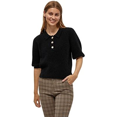 Minus 33 Dam Mille Knit T-shirt, svart, XXL Minus 33 Dam Mille Knit T-shirt, svart, XXL