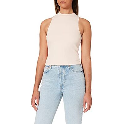 NA-KD dam Ribbed Jersey Top Skjorta NA-KD dam Ribbed Jersey Top Skjorta