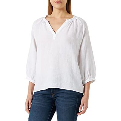 Part Two Hikma Relaxed Fit 3/4 ärm blus dam, Ljus vit, 42 Part Two Hikma Relaxed Fit 3/4 ärm blus dam, Ljus vit, 42