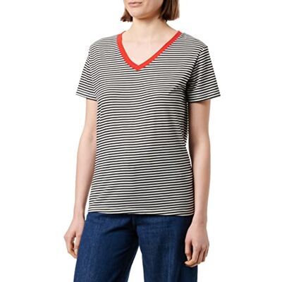 LTB Jeans Hokada T-shirt för kvinnor, svarta vita ränder 886, S, Svarta vita ränder 886, S LTB Jeans Hokada T-shirt för kvinnor, svarta vita ränder 886, S, Svarta vita ränder 886, S