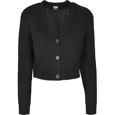 Urban Classics dam Ladies Short Cardigan Cardigan-tröja Urban Classics dam Ladies Short Cardigan Cardigan-tröja