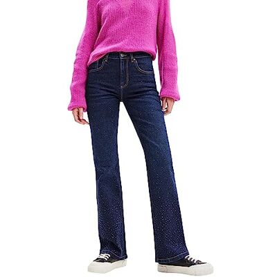 Desigual Denim_REM, 5008 Denim Mörkblå, 34, blå, 34 SE Desigual Denim_REM, 5008 Denim Mörkblå, 34, blå, 34 SE