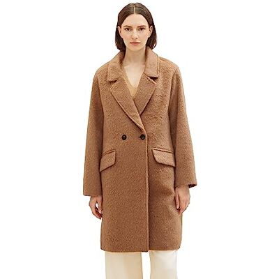 TOM TAILOR dam lös passform kappa, 32171-blush mahogny, XXL TOM TAILOR dam lös passform kappa, 32171-blush mahogny, XXL