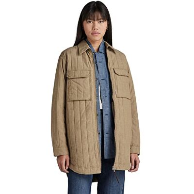 G-STAR RAW dam Vadderad Tröja Med Dragkedja Overshirt G-STAR RAW dam Vadderad Tröja Med Dragkedja Overshirt