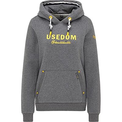 Schmuddelwedda Hoodie – Usedom dam 34613858, Grå melange, S Schmuddelwedda Hoodie – Usedom dam 34613858, Grå melange, S