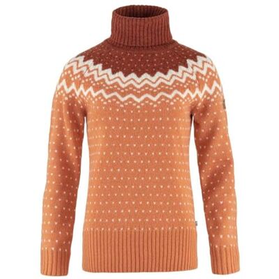 Fjällräven Dam, Övik Knit Roller Neck W tröja, öken brun höst Leaf, XXS, Ökenbrun-höstlöv, XXS Fjällräven Dam, Övik Knit Roller Neck W tröja, öken brun höst Leaf, XXS, Ökenbrun-höstlöv, XXS