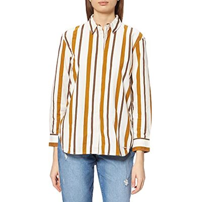 TOM TAILOR mine to five Damer Randig skjorta blus 1027733, 27956 Green Beige Stripe, 36 TOM TAILOR mine to five Damer Randig skjorta blus 1027733, 27956 Green Beige Stripe, 36