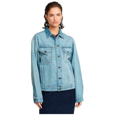 G-STAR RAW Relaxed Denim jacka, Blå (Sun Faded Cloudburst D24347-d536-g339), XL G-STAR RAW Relaxed Denim jacka, Blå (Sun Faded Cloudburst D24347-d536-g339), XL