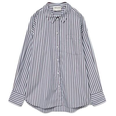 VERO MODA Awparina Ls lös randig skjorta VMA Noos, Allure, S VERO MODA Awparina Ls lös randig skjorta VMA Noos, Allure, S