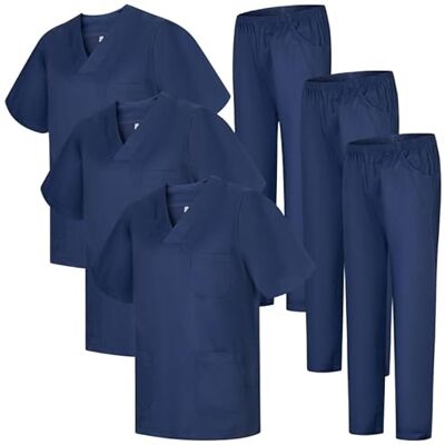MISEMIYA Pack x 3 stycken, unisex MZ-3-817-8312 (3-pack, Marinblå 22, XS MISEMIYA Pack x 3 stycken, unisex MZ-3-817-8312 (3-pack, Marinblå 22, XS