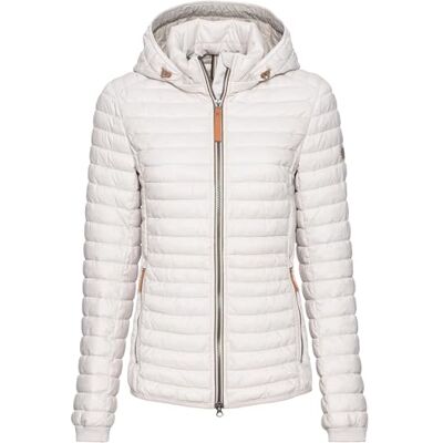 camel active Lätt quiltad jacka för kvinnor av återvunnen polyamid, Ullvit, 34 camel active Lätt quiltad jacka för kvinnor av återvunnen polyamid, Ullvit, 34