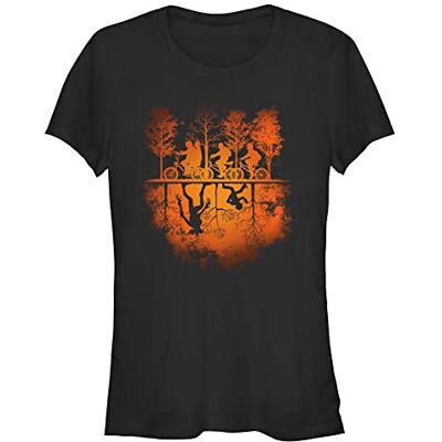 Stranger Things Dam Upside Down Pumpkin kortärmad t-shirt, svart, XXL, svart, XXL Stranger Things Dam Upside Down Pumpkin kortärmad t-shirt, svart, XXL, svart, XXL