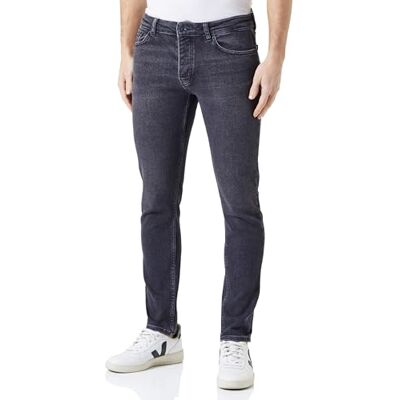 Trendyol herr rak smal normal midja jeans, svart, 31 Trendyol herr rak smal normal midja jeans, svart, 31