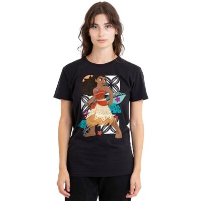 Disney mandarin creative ltd moana redo för äventyr damer t-shirt, svart, XX-Large, Svart, XXL Disney mandarin creative ltd moana redo för äventyr damer t-shirt, svart, XX-Large, Svart, XXL