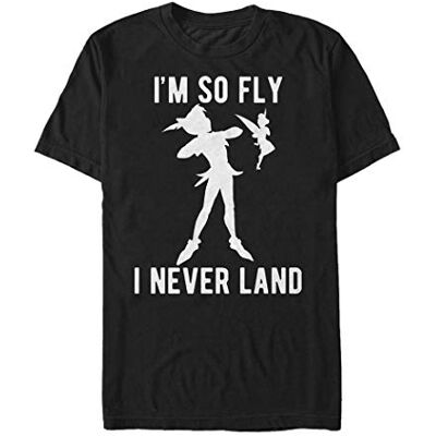 Disney Unisex T-shirt, Svart, 3XL Disney Unisex T-shirt, Svart, 3XL