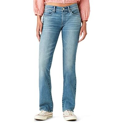Lucky Brand Dam medelhög midja Sweet Bootcut Jean, Glasfäste, 29W / 32L Lucky Brand Dam medelhög midja Sweet Bootcut Jean, Glasfäste, 29W / 32L
