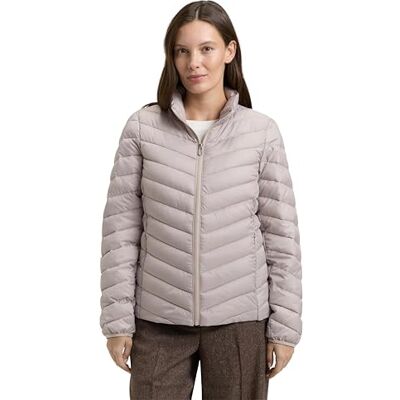TOM TAILOR dam 1050688 jacka, 32208 mjuk taupe grå, XXL TOM TAILOR dam 1050688 jacka, 32208 mjuk taupe grå, XXL