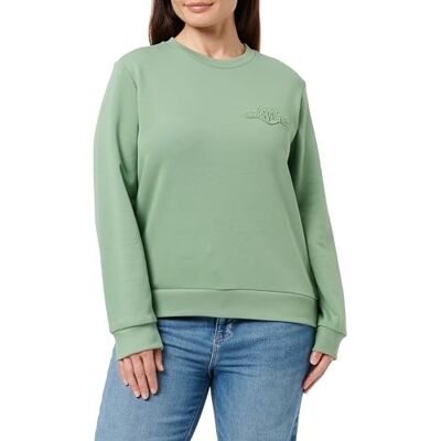GANT REG Tonal Shield C-Neck Sweat, Kalamata Green, L GANT REG Tonal Shield C-Neck Sweat, Kalamata Green, L