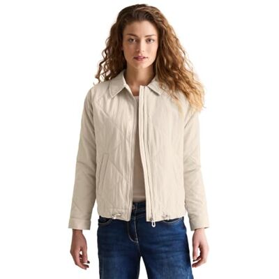 Cecil damjacka med quiltat mönster, Pärla beige, XL Cecil damjacka med quiltat mönster, Pärla beige, XL