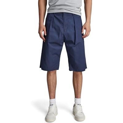 G-STAR RAW pleerade chinos shorts, Flerfärgad (Salute/Salute D24544-d519-g145), 29W G-STAR RAW pleerade chinos shorts, Flerfärgad (Salute/Salute D24544-d519-g145), 29W