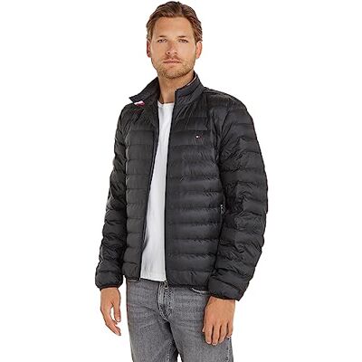 Tommy Hilfiger herr Vävda jackor Packable Recycled Jacket Mw0mw18763, Svart, 3XL Tommy Hilfiger herr Vävda jackor Packable Recycled Jacket Mw0mw18763, Svart, 3XL
