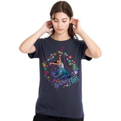 Disney Encanto Unikt Me with Mirabel Ladies T-shirt, Djup Marinblå, Large, Djup marinblå, L Disney Encanto Unikt Me with Mirabel Ladies T-shirt, Djup Marinblå, Large, Djup marinblå, L