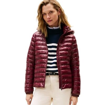 Tommy Hilfiger dam LW vadderad smal jacka WW0WW47351 pufferjacka, röd, XXS, Röd (djup vinröd), XXS Tommy Hilfiger dam LW vadderad smal jacka WW0WW47351 pufferjacka, röd, XXS, Röd (djup vinröd), XXS