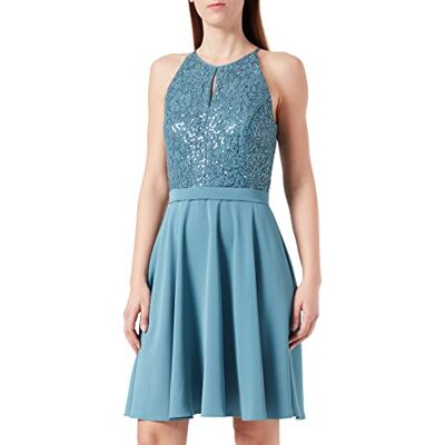 Vera Mont Damklänning, 8637/4514, smoky teal, 44, Smoky Teal Vera Mont Damklänning, 8637/4514, smoky teal, 44, Smoky Teal
