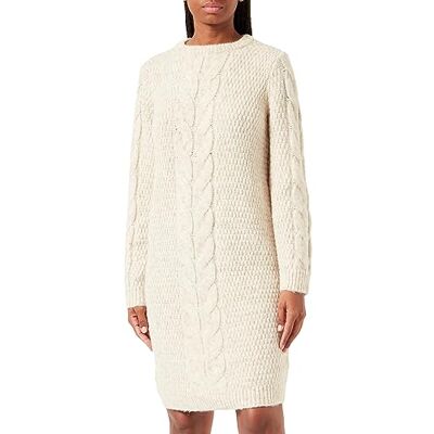 PIECES dam Pcnina Ls O-neck Stickad Klänning Noos Bc Klänning PIECES dam Pcnina Ls O-neck Stickad Klänning Noos Bc Klänning